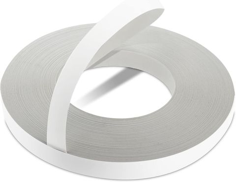 WHITE STP UNGLUED PVC EDGE 200X22 0.4MM (500272)
