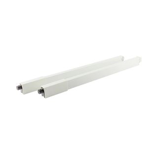 DTC KNOCK-IN SQUARE GALLERY RAIL SET 500MM, SUITS SMOOTH / DRAGON PRO (WHITE)