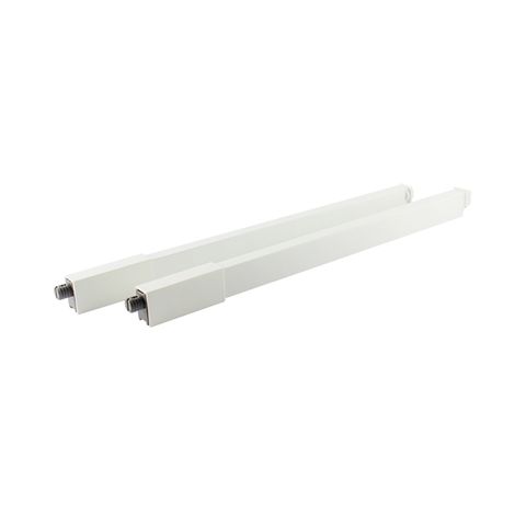 DTC KNOCK-IN SQUARE GALLERY RAIL SET 500MM, SUITS SMOOTH / DRAGON PRO (WHITE)
