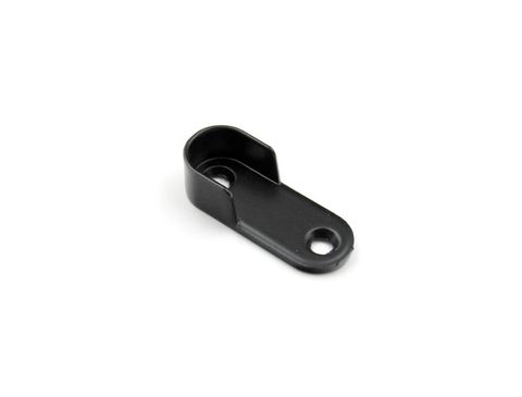 VJS END FLANGE BLACK - OVAL