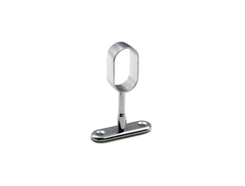 VJS CENTRE PILLAR CHROME - OVAL
