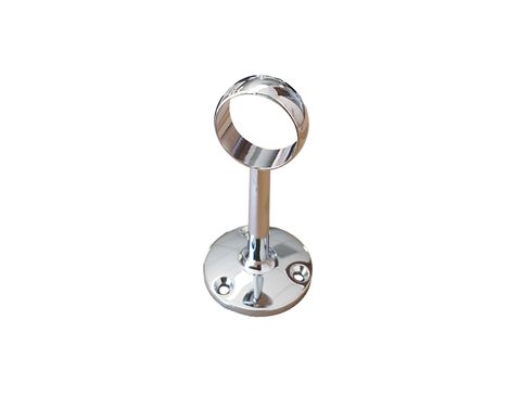VJS CENTRE PILLAR CHROME - ROUND 25MM