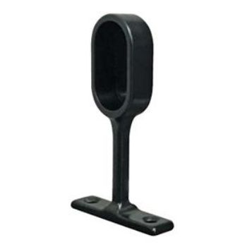 VJS END PILLAR BLACK - OVAL