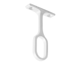 CENTRE PILLAR OVAL - WHITE