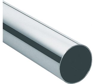 VJS WARDROBE TUBE/RAIL (CHROME) - ROUND 3M