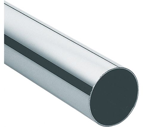 VJS WARDROBE TUBE/RAIL (CHROME) - ROUND 3M