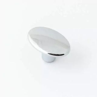 CENTURY OVAL KNOB 37MM CHROME PLATED (CASTELLA)