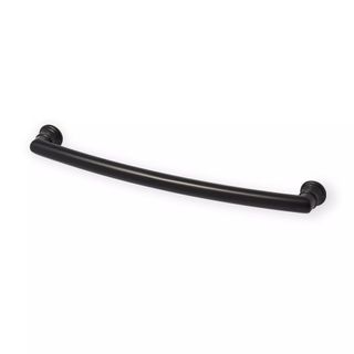 DECADE PULL HANDLE 102MM RIDGED MATT BLACK (CASTELLA)