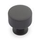 ROMANO KNOB 30MM MATT BLACK (CASTELLA)