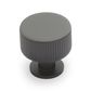 ROMANO KNOB 30MM MATT BLACK (CASTELLA)