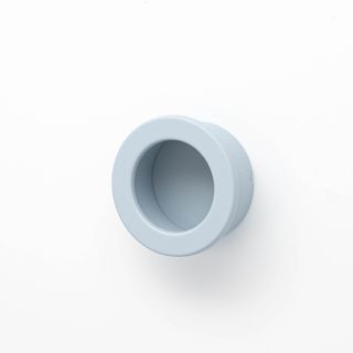 FLUSH PULL 30MM ROUND DUSTY BLUE (CASTELLA)