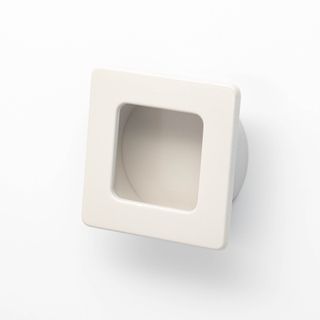 SQUARE FLUSH PULL 39MM ROUND DUSTY SAND (CASTELLA)