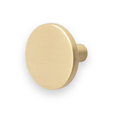 REED KNOB 35MM BRUSHED GOLD (CASTELLA)