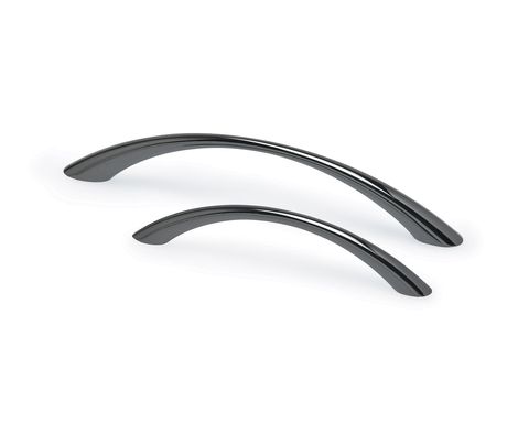 TAPERED BOW HANDLE BLACK NICKEL 128MM