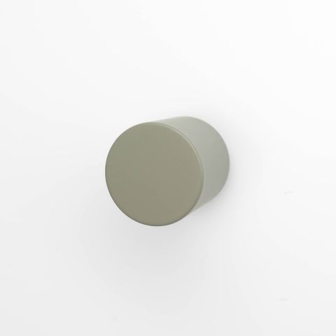 URBANE ROUND KNOB 25MM DUSTY OLIVE (CASTELLA)
