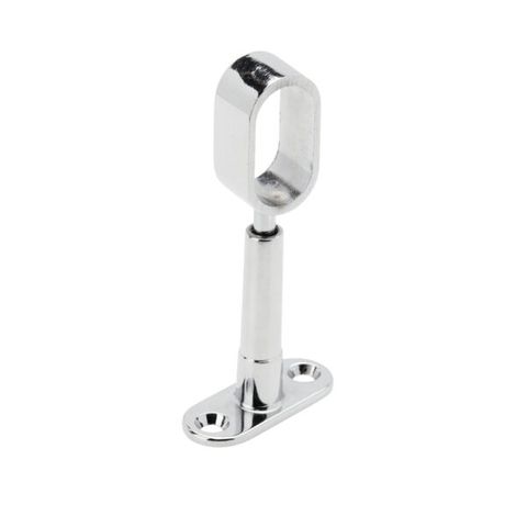 VJS TELESCOPIC CENTRE PILLAR CHROME OVAL 30X15MM