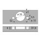 HET SENSYS 110o HINGE THIN DOORS (SHALLOW CUP) WITH LUGGS
