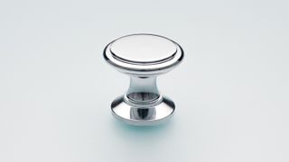 BACK-TO-BACK PAIR BRASS KNOB 25MM TOWER POLISHED CHROME