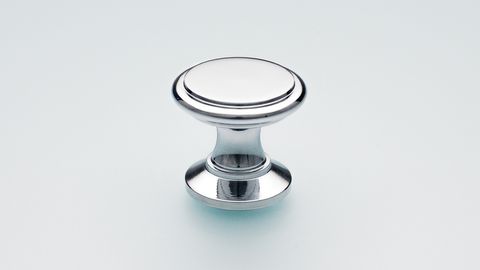 BACK-TO-BACK PAIR KNOB POLISHED CHROME