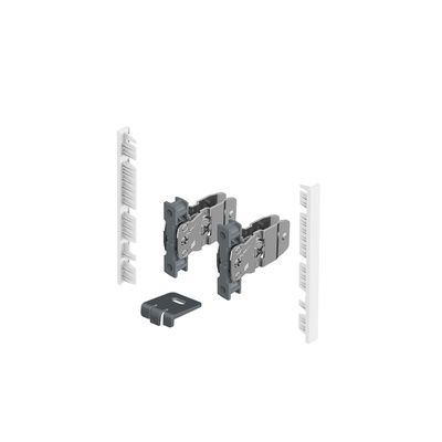 HET AVANTECH YOU CONNECTOR SET FOR INTERNAL FRONT PANEL, SYSTEM HEIGHT 101H - WHITE