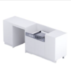 BLISS ALFRESCO WAVES-NATURAL GAS ALABASTER MATTE 945X2725X610MM