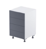 BLISS ALFRESCO 4 DRAWER CABINET 600 NEW STONE TEXTURED 945X600X610MM