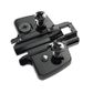 HETTICH SENSYS OBSIDIAN BLACK MOUNT PLATE WITH SCREWS