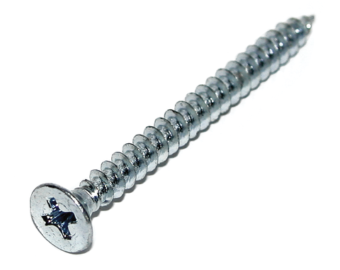 FULL THREAD PARTICLEBOARD SCREWS 8G (1000)