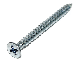 FULL THREAD PARTICLEBOARD SCREWS 8G X 45MM (1000)