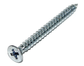 FULL THREAD PARTICLEBOARD SCREWS 8G (1000)