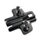 HET SENSYS OBSIDIAN BLACK 0MM MOUNT PLATE WITH SCREWS