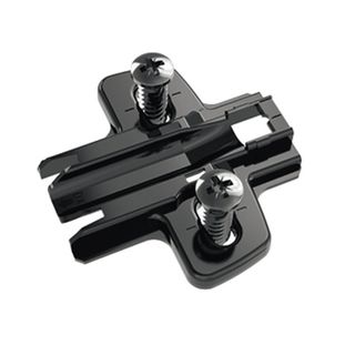 HET SENSYS OBSIDIAN BLACK 1.5MM MOUNT PLATE WITH SCREWS