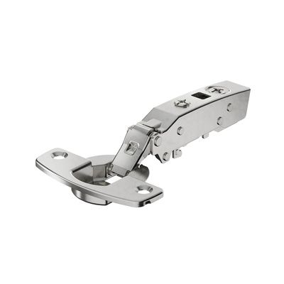 HET SENSYS 110o THIN DOOR HINGE (SHALLOW CUP) O/LAY - SCREW ON