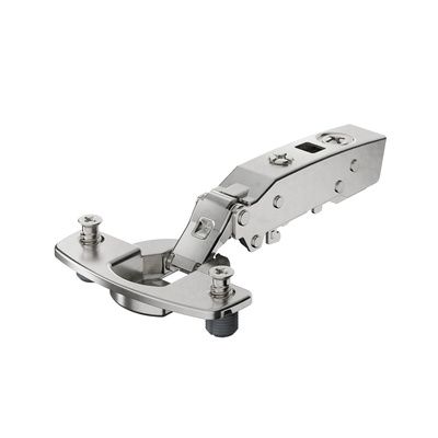 HET SENSYS 110o THIN DOOR HINGE (SHALLOW CUP) OVERLAY - EXPANDING SOCKETS