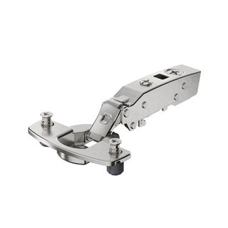 HET SENSYS 110o THIN DOOR HINGE (SHALLOW CUP) OVERLAY - EXPANDING SOCKETS