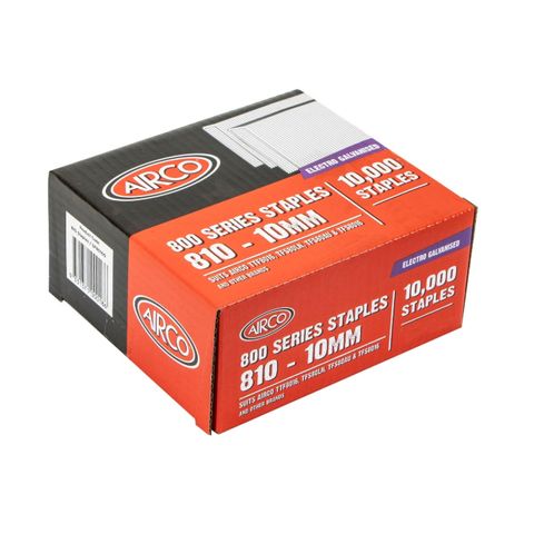 AIRCO SF80080 STAPLES 80 SERIES 8MM (10,000)