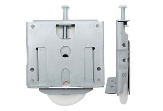 MIRROR ROBE ADJUSTABLE ROLLER ASSEMBLY