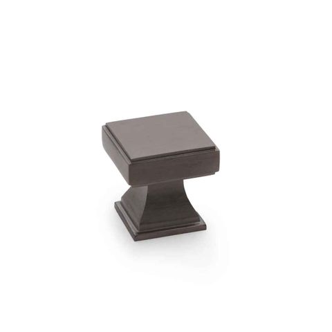 KENSINGTON KNOB 30MM GUNMETAL PVD