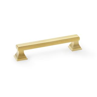 KENSINGTON HANDLE 128MM SATIN BRASS PVD (CASTELLA)
