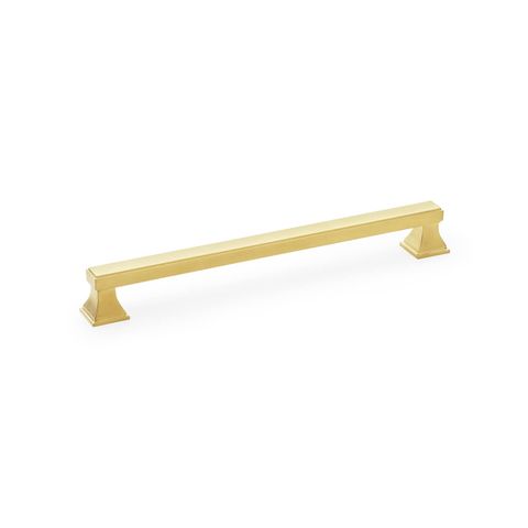 KENSINGTON HANDLE 224MM SATIN BRASS PVD (CASTELLA)