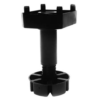 KNOCK IN BLACK, ADJ LEG & BLOCK 120-180MM