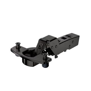 SENSYS 110&deg; HINGE WITH INTEGRATED SILENT SYSTEM (8645I), OBSIDIAN BLACK , INSET (EXPANDING DOWELS)