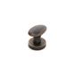 CAST OVO DOOR KNOB - PASSAGE SET INC. LATCH