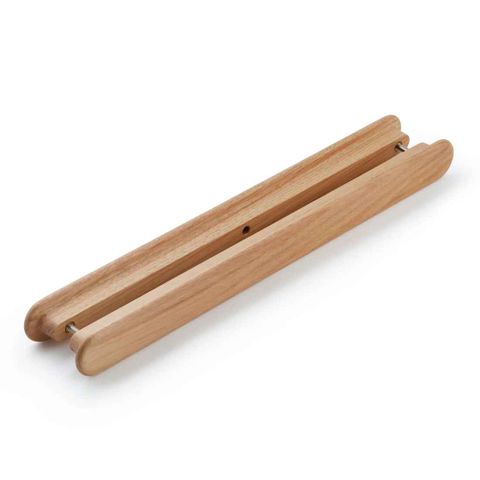 ILUKA 450MM HYDROWOOD DOOR PULL - BACK-TO-BACK - CHARRED OAK