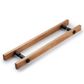 LENAH HYDROWOOD ENTRANCE PULL WITH FACE CAPS - BACK-TO-BACK