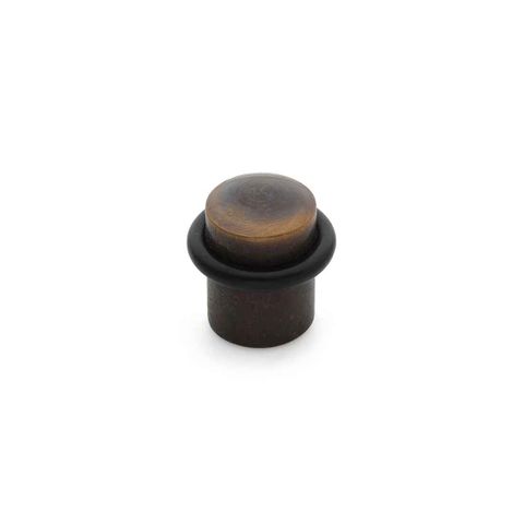 CAST 25MM FLOOR-MOUNTED DOOR STOPPER (LIGHT BRONZE)