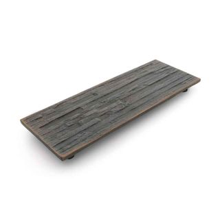 CAST 420MM STACK RECTANGLE DOOR PULL - LIGHT BRONZE