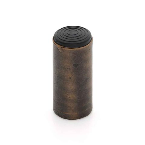 CAST 70MM WALL-MOUNTED DOOR STOPPER (SILVER)