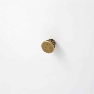 CASCADE 30MM CONE KNOB - ANTIQUE BRASS