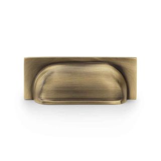 HASTINGS 96MM CUP PULL - AGED BRASS
